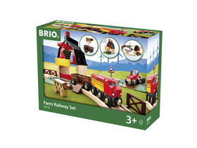 BRIO Farm vonat szett