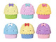 Disney hercegnõk mini cupcake meglepetés hercegnõ