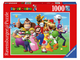 Puzzle 1000 db - Super Mario