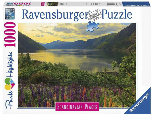 Ravensburger: Puzzle 1000 db - Norvég fjordok