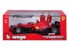 Bburago 1/18 versenyautó - Ferrari, 2021-es szezon autó