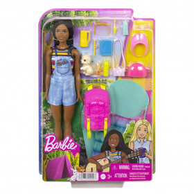 Barbie kempingező Brooklyn baba HDF74