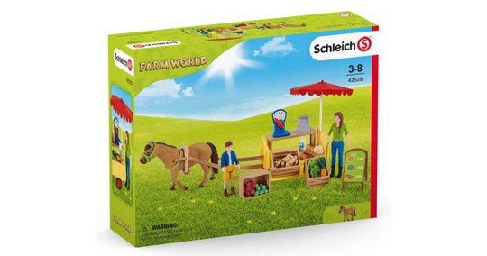 Schleich Mobil piaci stand