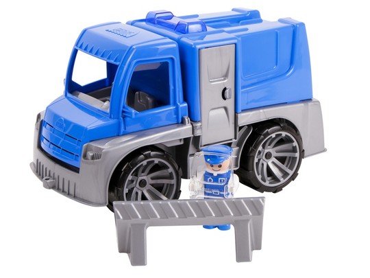 Mûanyag rendõr teherautó - 28 cm