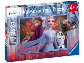 Ravensburger: Jégvarázs 2 Az erdõben 2 x 24 darabos puzzle