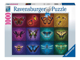 Puzzle 1000 db - Szárnyas rovarok