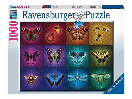 Puzzle 1000 db - Szárnyas rovarok