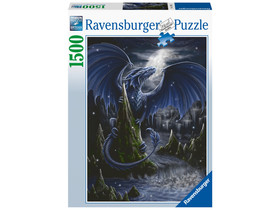 Puzzle 1500 db - A fekete sárkány