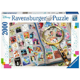 Puzzle 2000 db - Kedvenc bélyegeim