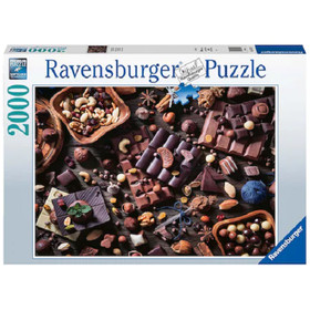 Puzzle 2000 db - Csokoládémenyország