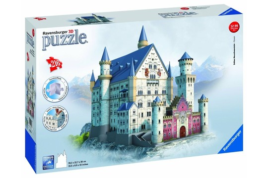 Ravensburger: Neuschwanstein kastély 216 darabos 3D puzzle