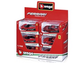 Bburago Ferrari versenyautó 1:43 - többféle