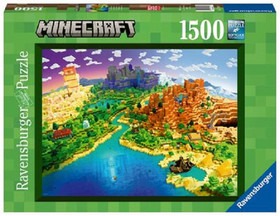 Puzzle 1500 db - A Minecraft világa