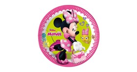 Minnie Happy Helpers papírtányér - 23 cm, 8 db / c