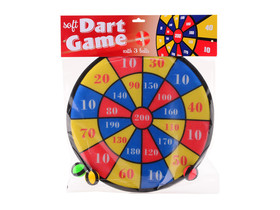 Tépõzáras darts játék 3 labdával 36 cm