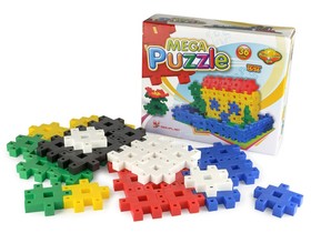 Mega Puzzle mûanyag 36 darabos építõjáték