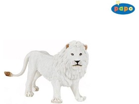 Papo fehér hím oroszlán 50074