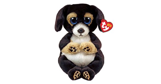 Beanie Babies plüss figura RANGER, 15 cm - fekete kutya (3)