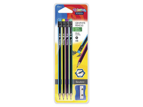 Colorino ceruzák radírral + hegyezõvel 4 db
