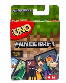 Minecraft Uno kártya