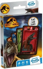 Jurassic World - 4 az 1-ben, játékkártya