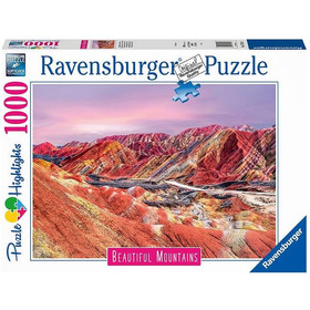 Puzzle 1000 db - Regenbogenberge