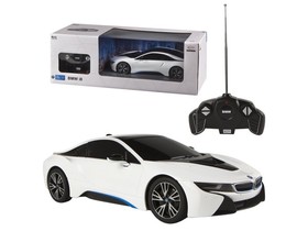 Távirányítós autó 1:14 BMW i8, nyitható ajtó, USB