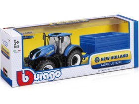 Bburago 1/32 traktor - New Holland traktor utánfu