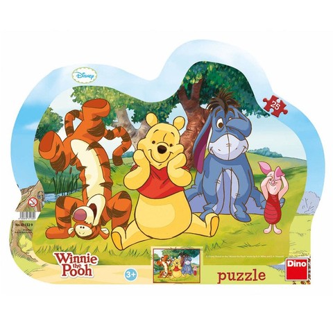 Puzzle 25 db - Bújócska Micimackóval 311329