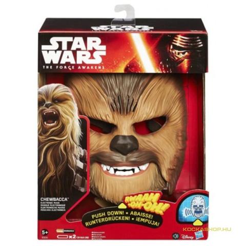 Star Wars Chewbacca Maszk hanggal