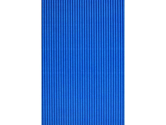 Kék dekorációs 3D hullámpapír 50x70cm 161g 1db
