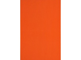 Narancssárga dekorációs 3D hullámpapír 50x70cm 161g 1db