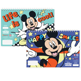 Mickey egér vázlatfüzet A4-es 30 lapos kétféle változatban