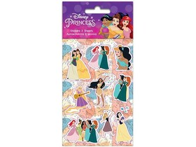 Disney hercegnők matrica szett 8x12cm 5 lap
