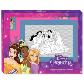 Disney hercegnők: Mágneses rajztábla 38x28cm