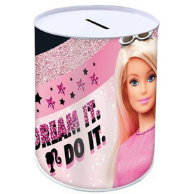 Must: Barbie fém persely 10x15cm