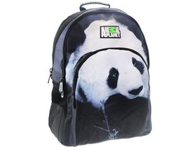 Animal Planet Panda iskolatáska, hátizsák 33x16x45cm