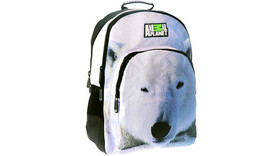 Animal Planet: Jegesmedve mintás iskolatáska hátizsák