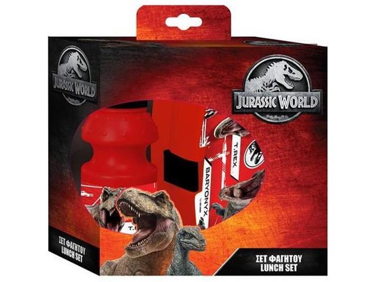 Jurassic World kulacs és uzsonnás doboz szett