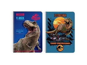 Jurassic World - T-rex jegyzetfüzet kétféle változatban A4 60lapos
