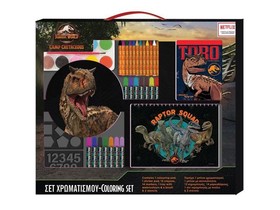 Jurassic World: Krétakori tábor színező szett 54x47cm