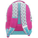 Must: Girl három rekeszes lekerekített iskolatáska, hátizsák 32x18x43cm