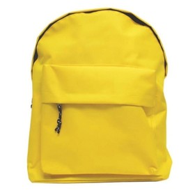 Omega citromsárga iskolatáska hátizsák 42x32x16cm
