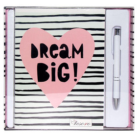Tesoro Dream Big napló tollal 2db-os szett