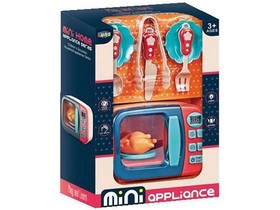 Mini Appliance mikrohullámú sütő játékszett fénnyel