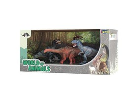 World Of Animals: Dinoszaurusz játékszett 4db-os készlet