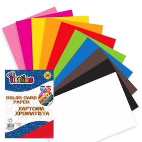 Dekor kartonpapír 10 színnel 35x25cm