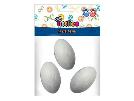 Hungarocell tojás dekorációs alap 70mm 3db