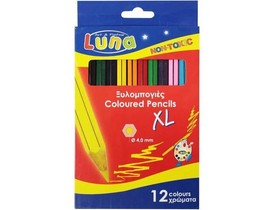 XL színes ceruza szett 12 db-os