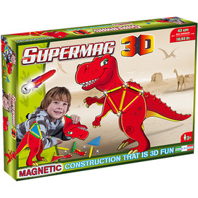 Supermag 3D Tyrannosaurus mágneses építőjáték